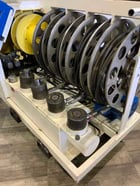 Modern Hydraulics, unified hydraulic jacking system, 40 ton, 4 jacks, push button controls, portable on - Image 7
