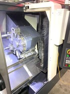 Daewoo Doosan #Lynx-2100A, cnc lathe, w/ Denso Robot Loader, 23" swing, 13.8" diameter x 13" max, 6" chuck - Image 5
