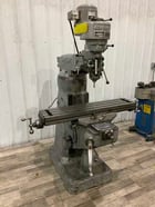 Bridgeport, vertical mill, 9" x42" table, 1 HP, power feed on table, R-8, 30" long. travel, 9" cross travel - Image 2