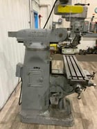 Bridgeport, vertical mill, 9" x42" table, 1 HP, power feed on table, R-8, 30" long. travel, 9" cross travel - Image 6