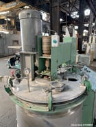 95 gallon Twin motion vacuum mixer, 30" x 29", 10/10 HP, on board .90 KW vacuum pump, floor mounted - Image 5