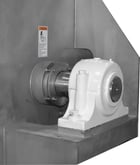 195 Paul O Abbe #RB-195, Double Spiral Ribbon Blender,, 56.7" width x 118.2" L x 62.6" D trough, 304 - Image 3
