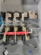 400 Amp. Square D, D325NTR, Fusible Safety Disconnect Switch, 240 VAC, 3PH, 3P, 3R, unused - Image 2