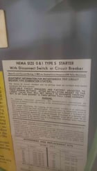 30 Amp. Square D, Disconnect Switch/Circuit Breaker, NEMA S starter(2 available) - Image 3
