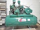 90 cfm, 175 psi, Champion #HRA25-25, piston dual stage air compressor, 250 gallon horizontal tank - Image 1