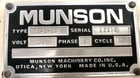 1 cu.ft., Munson #MX-1-SS, Rotary Blender, liquid spray nozzle, Stainless Steel - Image 8
