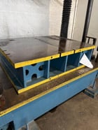 100 Ton, Dake #18-255, hydraulic 4-post spotting press, 36" stroke - Image 9