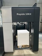KBA #Rapida-106x-RDC-8-SW5+L, Sheetfed offset printer, (8) Color, Coater, 157M impressions, 18000 SPH, 2020 - Image 4