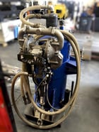 Xtractor #XR2500SHD, garnet removal system, 3000 lb. capacity, sandpiper pump, hydraulic dump, mounting frame - Image 10