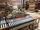 54" wide x 8.4' long, Doucet #BTRS-70-30-96-12-162, Return Conveyor, w/ side tble 14" width x 66" L, 2008 - Image 2