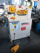 3" x 3" x 5/16" Geka #MICROCROP, Hydraulic Ironworker, 36 Ton, 220 V., 1ph - Image 1