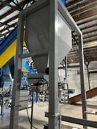 Express Scale #RW-14V, gravity fill bagger 2023, auto-weighing system, open mouth bag vibrator, new surplus - Image 2