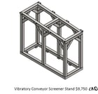 Custom Fabricated Steel Stand for Forsbergs vibratory conveyor - Image 4
