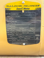 10 HP 1770 RPM Baldor-Reliance, Frame 215TC, VEBM3714T, 230/460 Volts - Image 2