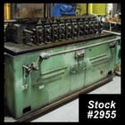 12 Stand, Tishken #12-RLW-1, 1" spindle diameter, 3.5" roll space, 5" horiz.cntrs, #2955 - Image 1