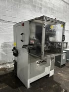 CDMC #1000, Twin-Head Gear Deburring Machine w/Shuttle Loading In/Out Conveyor, 8" diameter Max capacity - Image 2