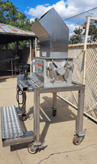 11.8" x 13.8" Gericke #NBS-300/450, Granulator Sieve/Nibbler, Stainless Steel, 4-Blade Cutting Design, 12000 - Image 2