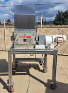 11.8" x 13.8" Gericke #NBS-300/450, Granulator Sieve/Nibbler, Stainless Steel, 4-Blade Cutting Design, 12000 - Image 4