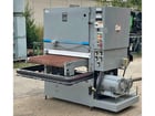 37" x 75" pneumatic belt tensioning, AEM #502-37, 2-head belt sander, 1995 - Image 1