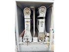 37" x 75" pneumatic belt tensioning, AEM #502-37, 2-head belt sander, 1995 - Image 2