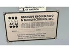 37" x 75" pneumatic belt tensioning, AEM #502-37, 2-head belt sander, 1995 - Image 4