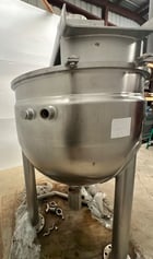 150 gallon Lee, double motion 316 Stainless Steel mix kettle w/ sweep agitation, 2006 - Image 2
