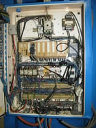 57 Ton, Down-acting, 72" LR x 55" FB, 39" daylight, 24" stroke, frame style, gear & rack guides, #2285 - Image 6