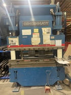 60 Ton, Cincinnati #AutoForm, CNC press brake, 6' overall, 54" between housing, 8" stroke, 17" open, die - Image 2