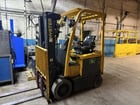 5000 lb. Hyster #E50XN-27, electric forklift, 2-stage mast - Image 1