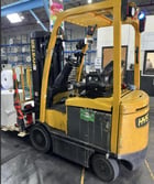 5000 lb. Hyster #E50XN-27, electric forklift, 2-stage mast - Image 2