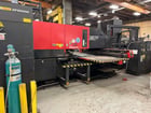 Amada / Apelio #357V, punch / laser combo, 33 tons punching capacity, 2000 watt, Fanuc 16L controller, 50 x - Image 1