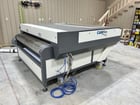CAMfive #CMA6340TF, Automatic CO2 Laser Cutter, (2) 80 Watts Laser Power, 63" x 40" Work Area, 4000 DPI - Image 1