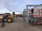 8000 lb. Sellick, Rough Terrain Forklift, 3-Cylinder Gas Engine, 163" 3-Stage Mast, Enclosed Cab - Image 2