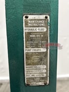 150 Ton, Dake #42-312, Air Operated H-Frame Press, 48" Between Uprights, 30" Table Travel, 16" Ram Travel - Image 8