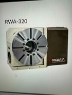 Tsudakoma #RWA-320R, 4th Axis CNC Rotary Table, 320 mm diameter Table Set Up, New, 2023 - Image 4