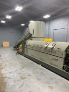 6" Huaxing #150-DWM11, 3-Stage Plastic Extrusion Line, for PE & PP, 30:1 L/D, 600-1000 kg/hr., 5.9" x 177.2" - Image 1