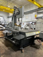 30" x 25" Hyd-Mech #V-25, vertical band saw, 1.5" x 21' 1/2" blade, 75-350 SPM, Marvel PLC Control, hydraulic - Image 2