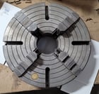 15.75" Bison #4344, 4-jaw chuck, D1-8 Back - Image 2