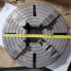 15.75" Bison #4344, 4-jaw chuck, D1-8 Back - Image 5