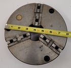 8" Bison, 3-jaw universal scroll chuck - Image 3