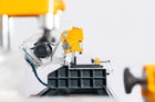 Atech #Norma-02-SA, Semi-Automatic Double Head Miter Saw, 16" blade, 3400 RPM, 3 HP, digital read out, New - Image 7