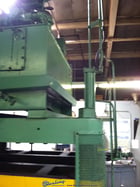 175 Ton, Columbus Industries, 20" stroke, 4-post hydraulic trim press,dual palm controls, #A1879 - Image 2
