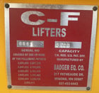 10000 lb. C-F Lifters, motorized 5 ton sheet lifter - Image 3