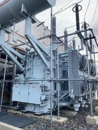 336 MVA 232000Y Primary, 15500 Delta Secondary, General Electric Prolec, DGA on file. tested good. - Image 3