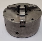 6" Buck, 3-jaw chuck, Buck Tool T950 back plate - Image 1