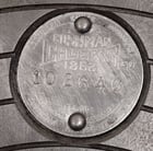 10" Cushman #10264G, lathe chuck, 4-jaw - Image 5