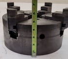 10" Cushman #10264G, lathe chuck, 4-jaw - Image 8