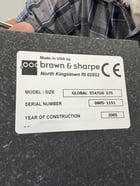 Brown & Sharpe #Global-Status-575, coordinate measuring machine, Renishaw PH10T probe, 2005 - Image 6