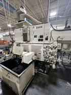 Muratec #MW-120, twin spindle CNC lathe, Fanuc Control, 8" chuck, 4500 RPM, 15 HP, chip conveyor, 2016 - Image 6