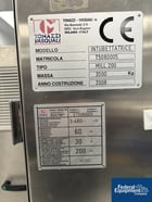 Tonazzi Vasqauli Millennium #MILL.200, Tube Filler, 200 TPM, dual station, 3-350 mL, w/ change parts - Image 2